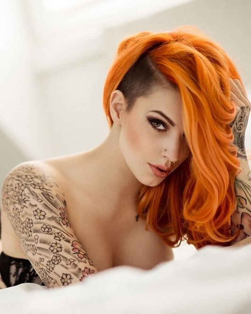 Пикси андеркат рыжая