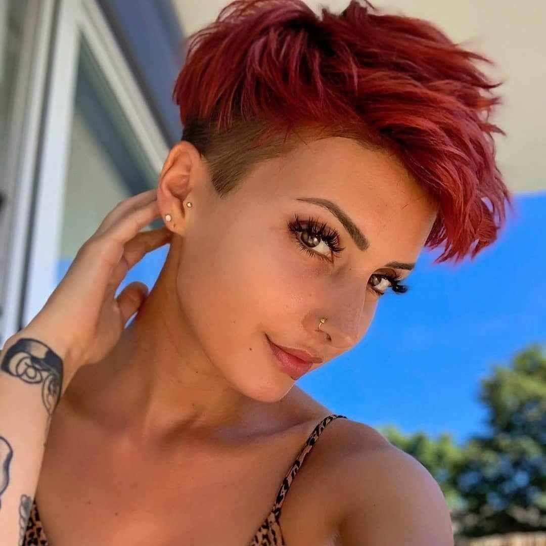 Пикси андеркат 2022 рыжий