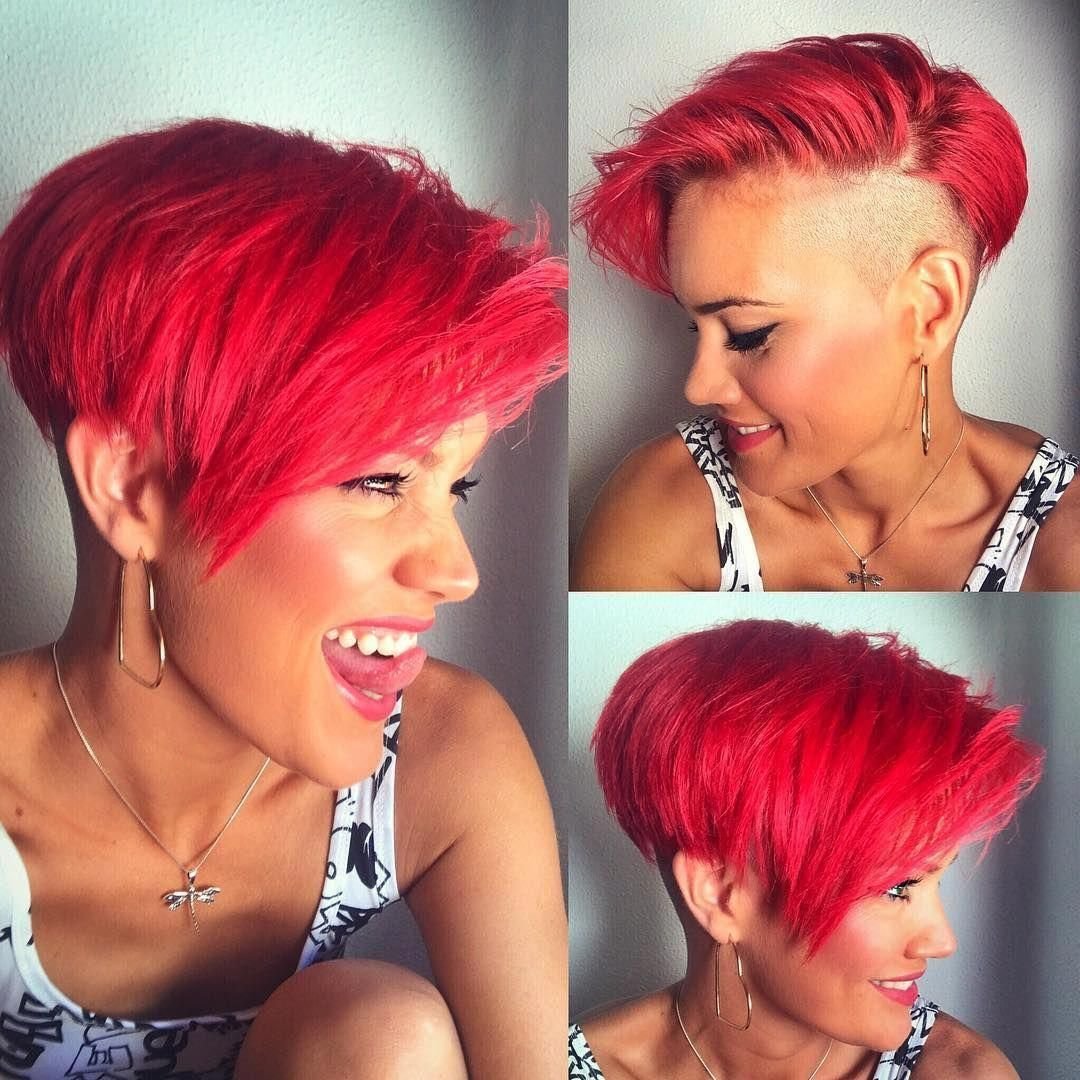 Рыжий Пикси с выбритым виском