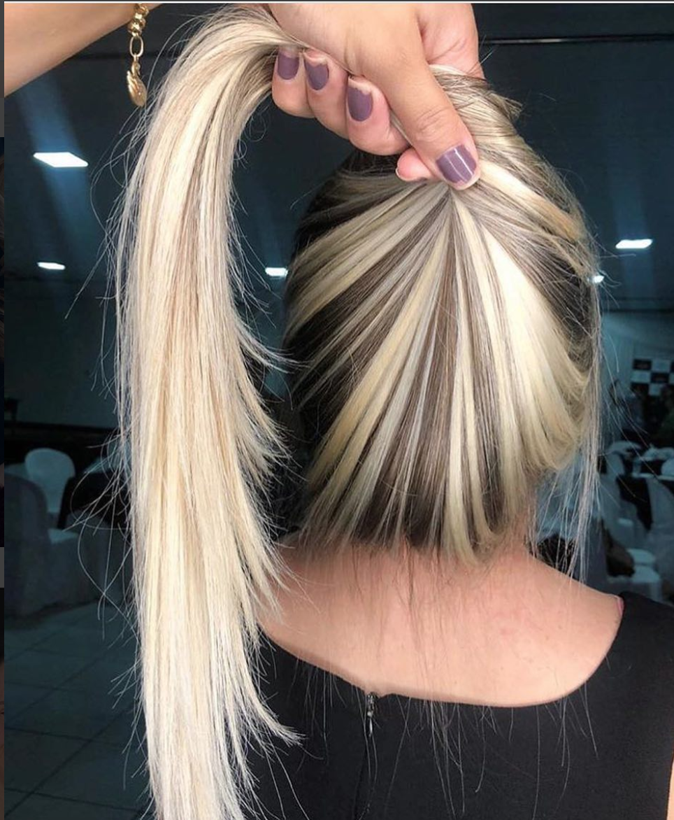 Yellow Tones in Bleached hair