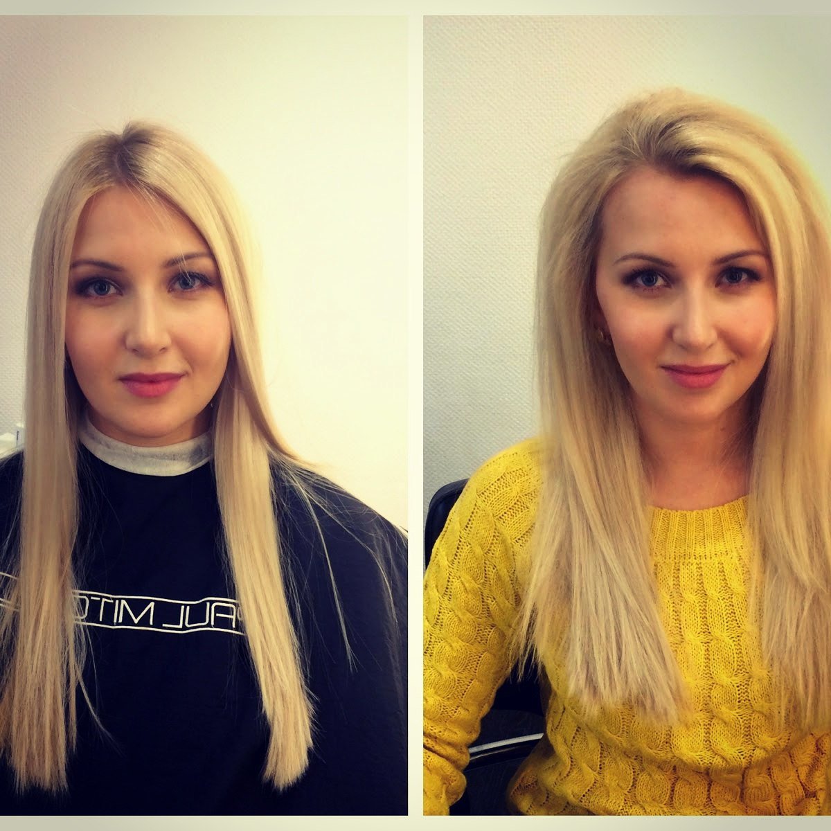 Хим завивка для объема у корней