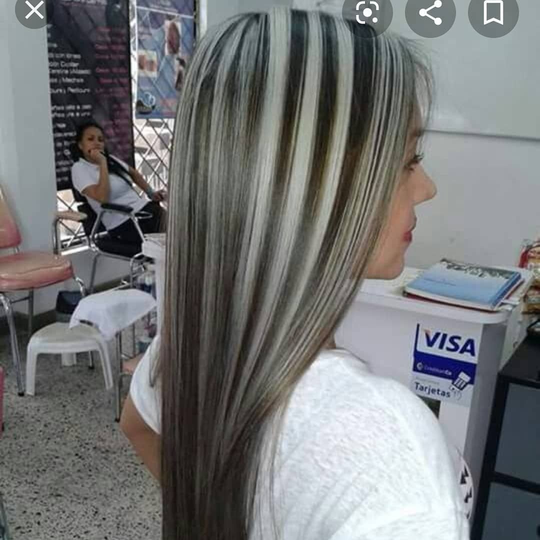 Вуальное мелирование блонд