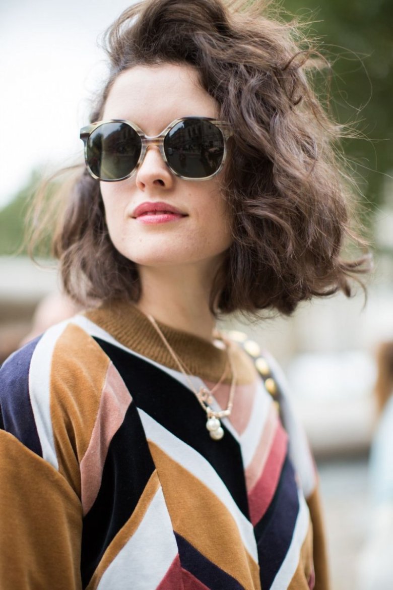 Стрижка Пикси Боб на волнистые волосы