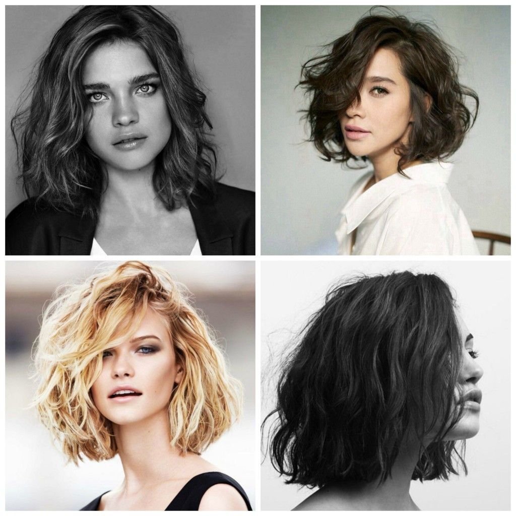 Curly Bob стрижка женская