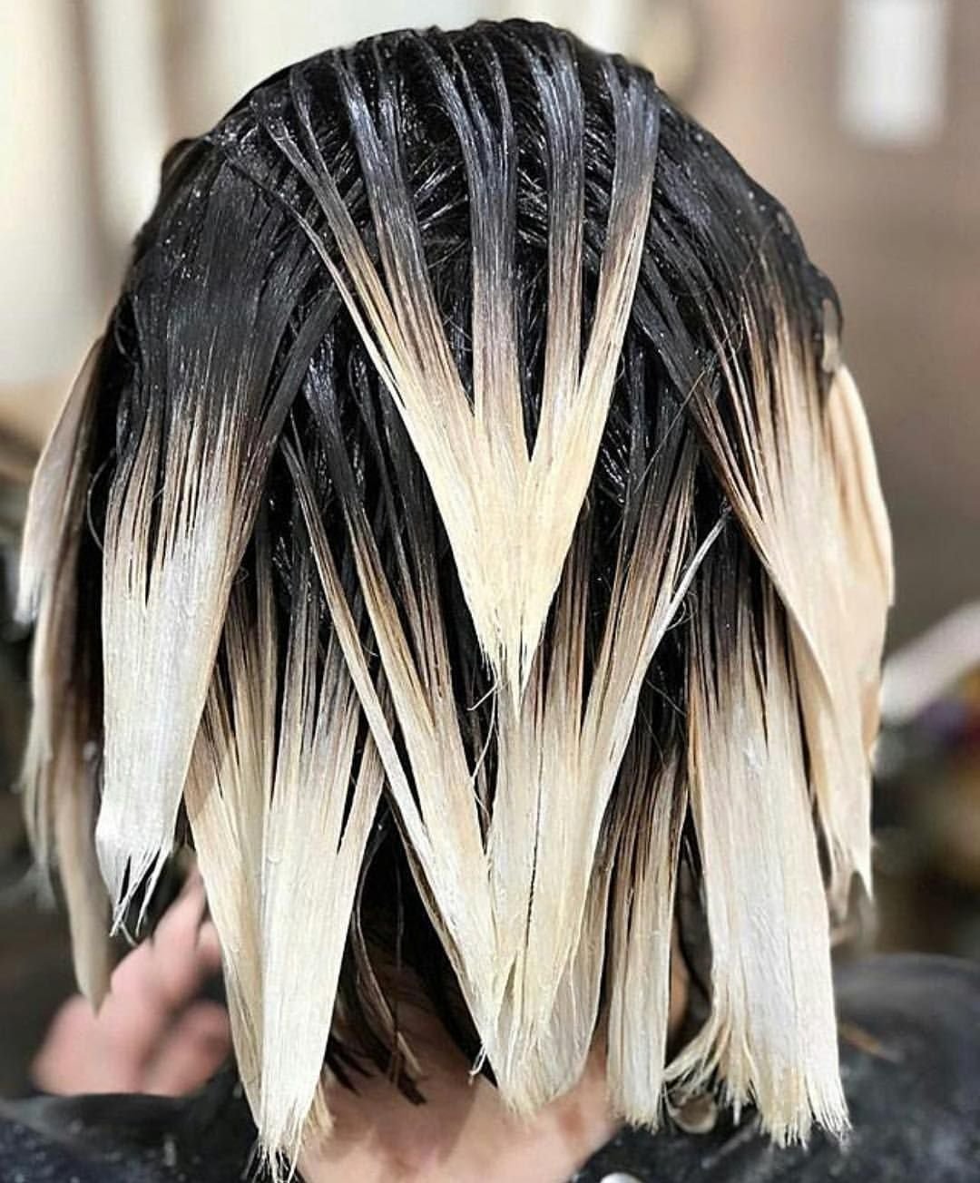 Мелирование Сильвер грей