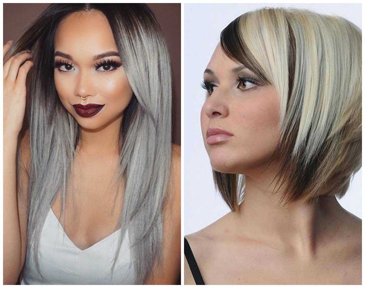 Смоки блонд окрашивание