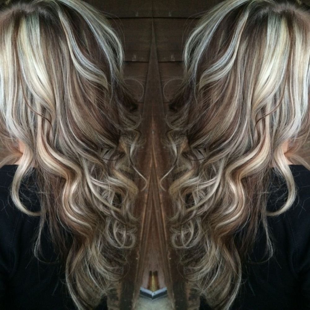 Красиво окрашенные волосы