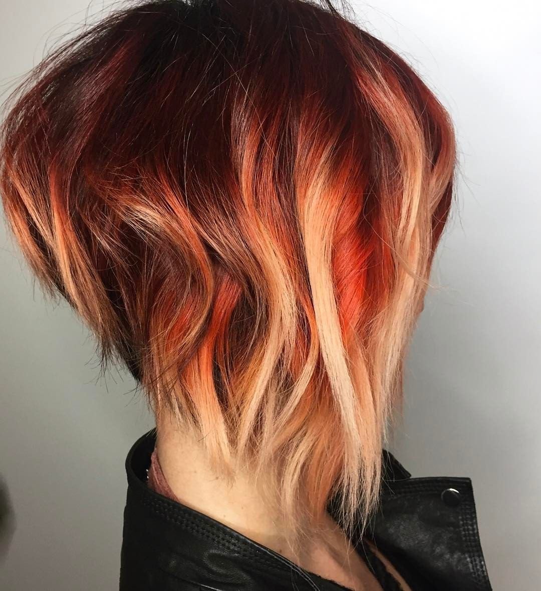 Разноцветные волосы