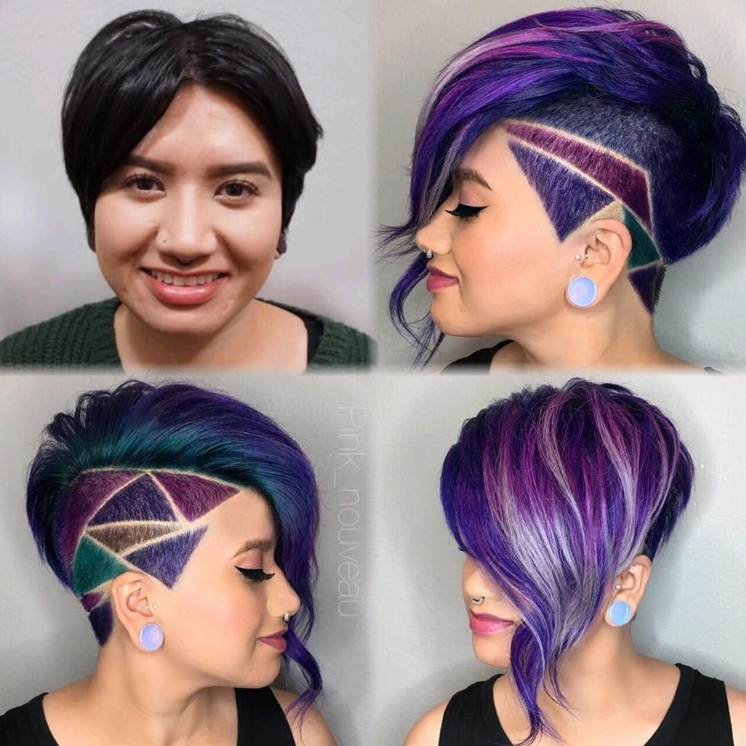 Мелирование колорирование тонирование