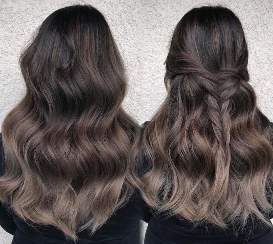 Эш Браун цвет волос