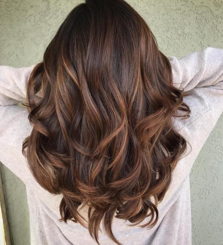 Мелирование шатуш балаяж