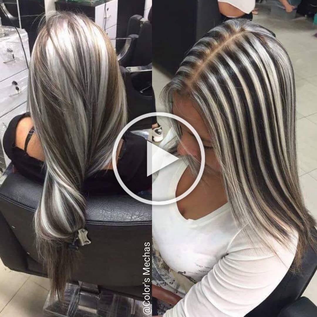 Мелирование Зебра 2022