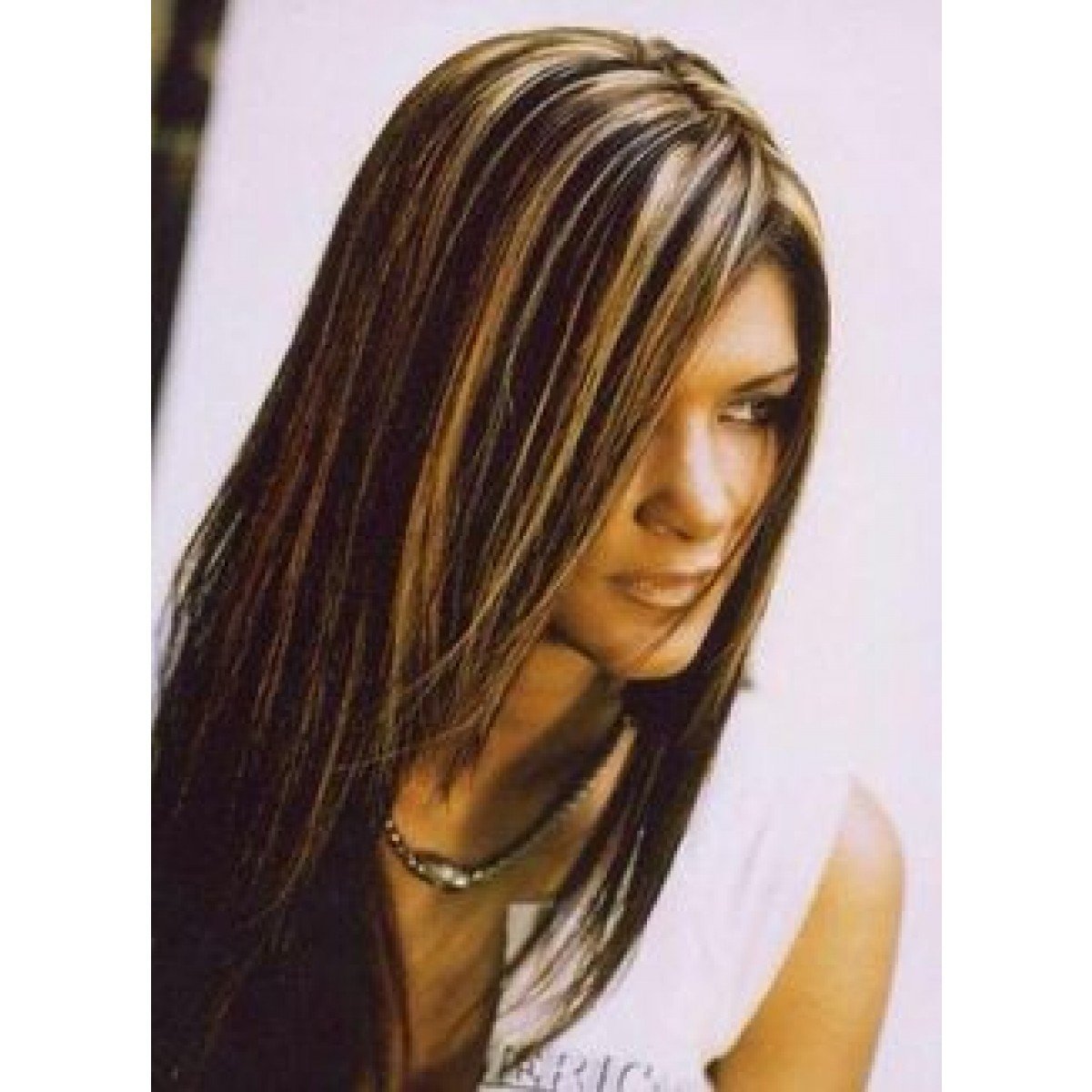 Мелирование на темные волосы