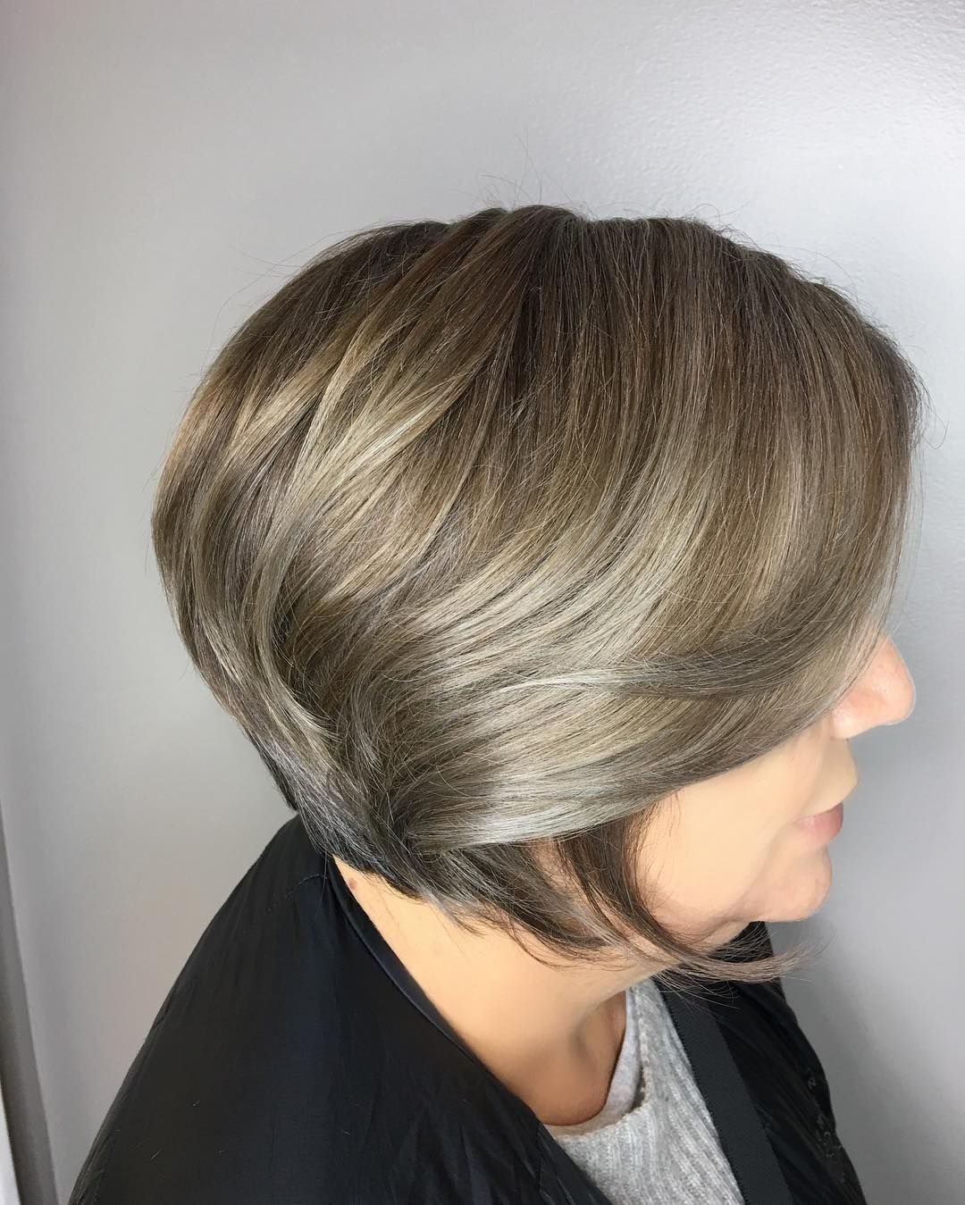 Колорирование на Седые волосы