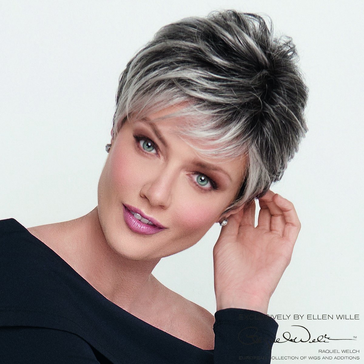 Мелирование на короткие Седые волосы