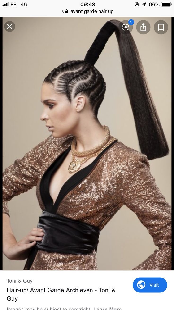 Фантазийная прическа Ракушка