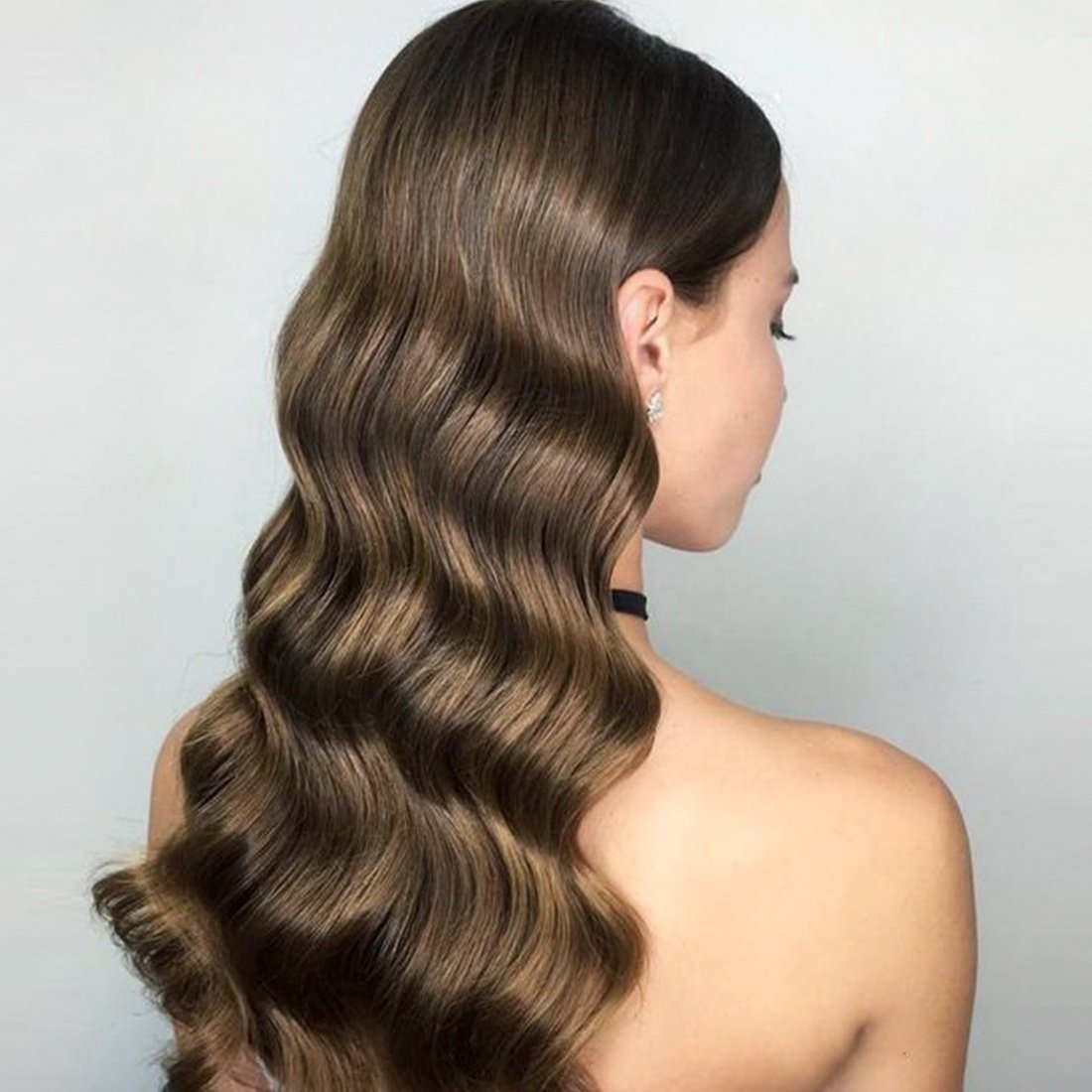 Волны на волосах