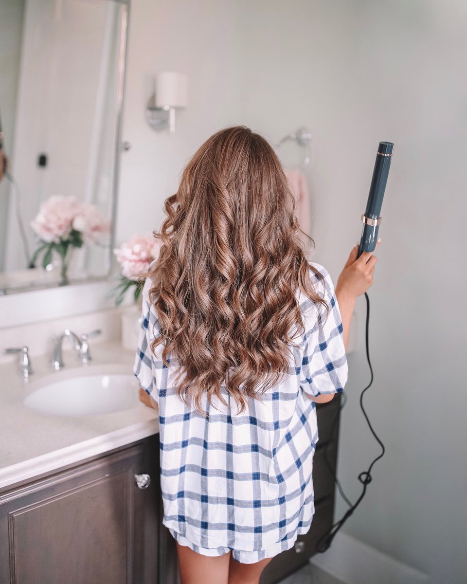 Локоны утюжком