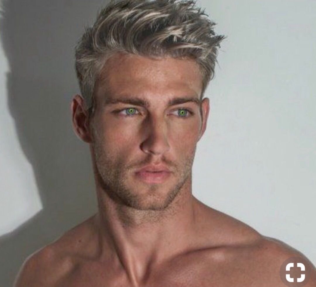 Мужские прически блондин