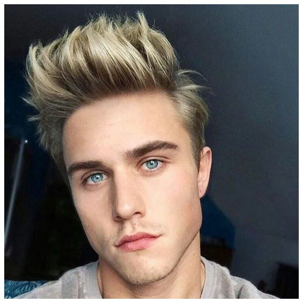 Мужские стрижки блондины