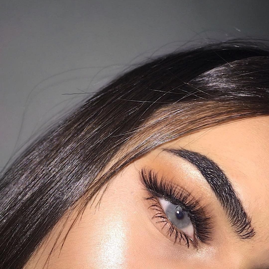 Черные брови окрашивание