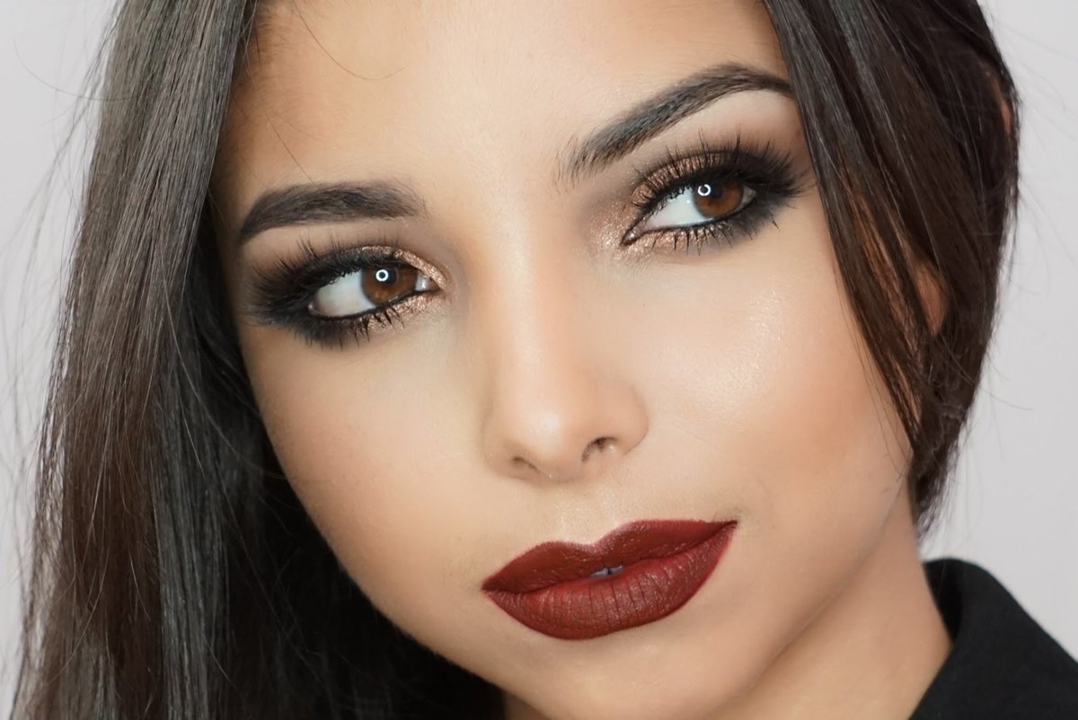 Макияж для карих глаз