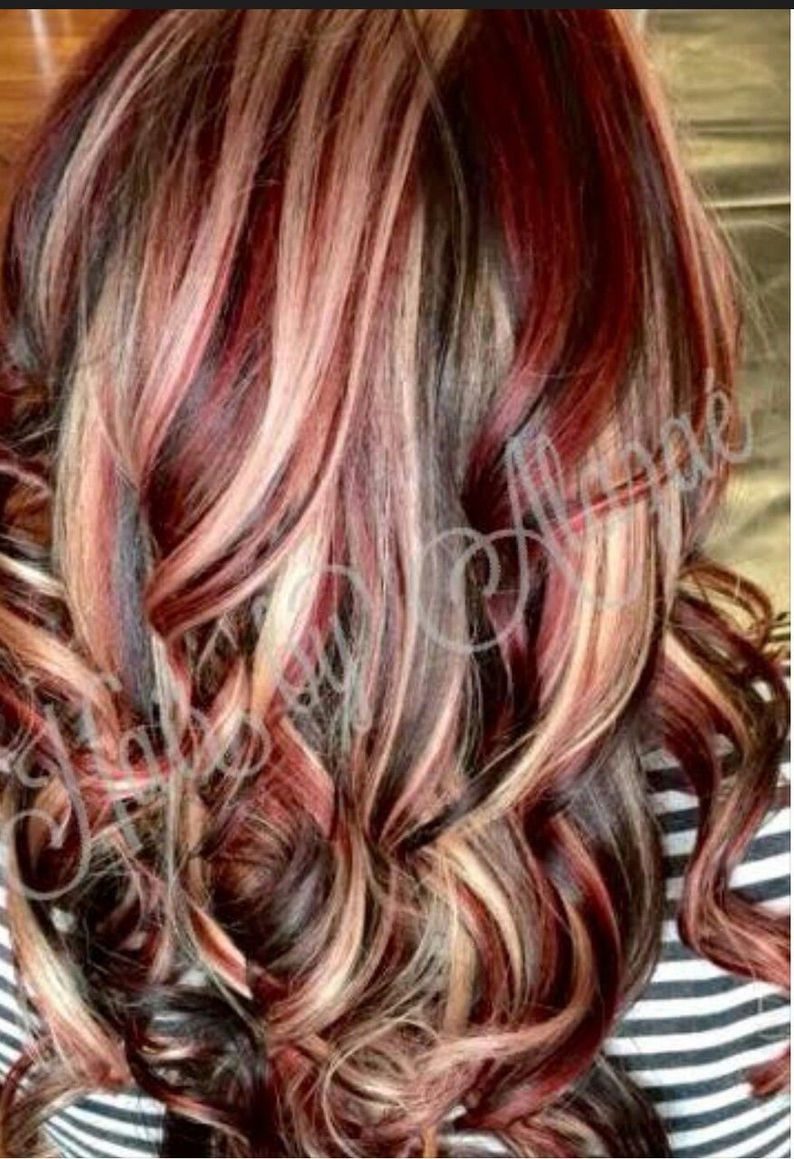 Хайлайт бургунди