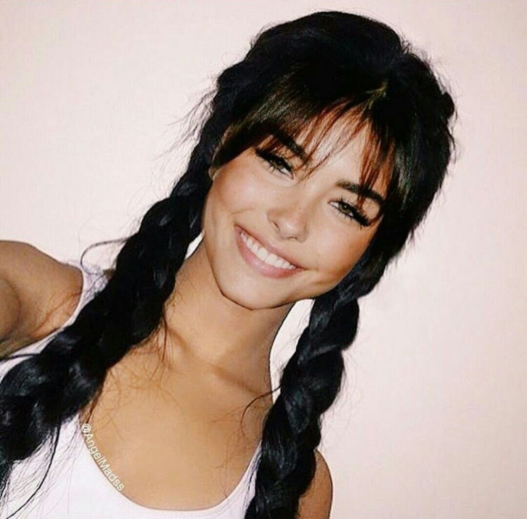 Ким Кардашян с челкой