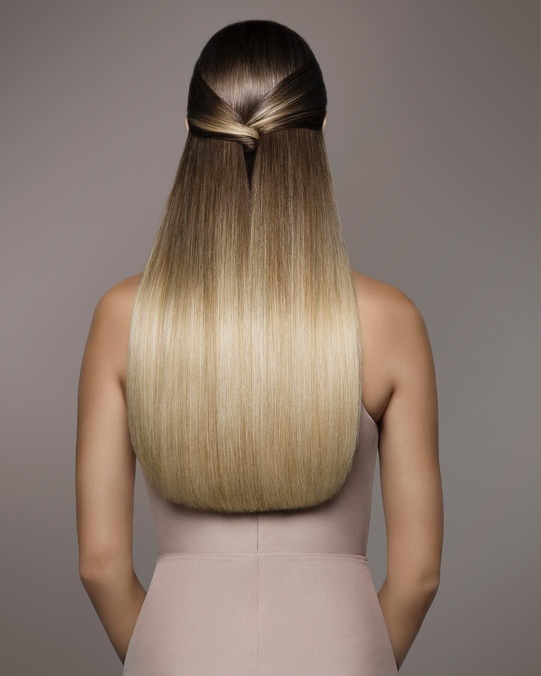 Прическа полукругом