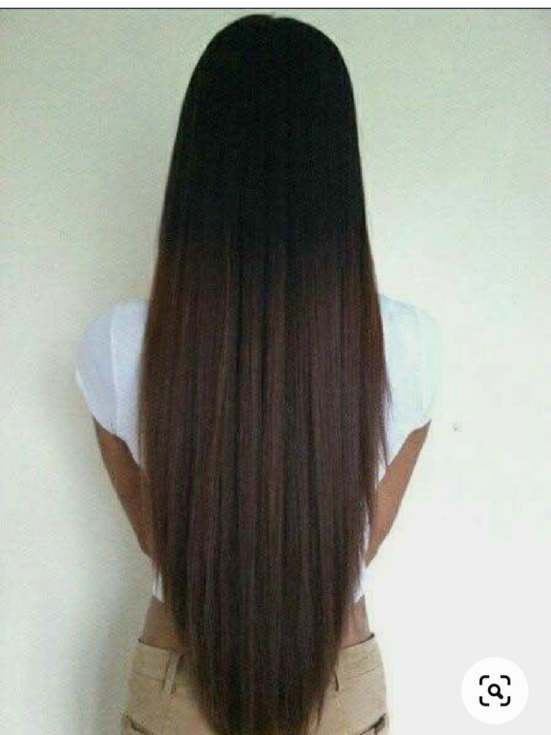 Длинные волосы