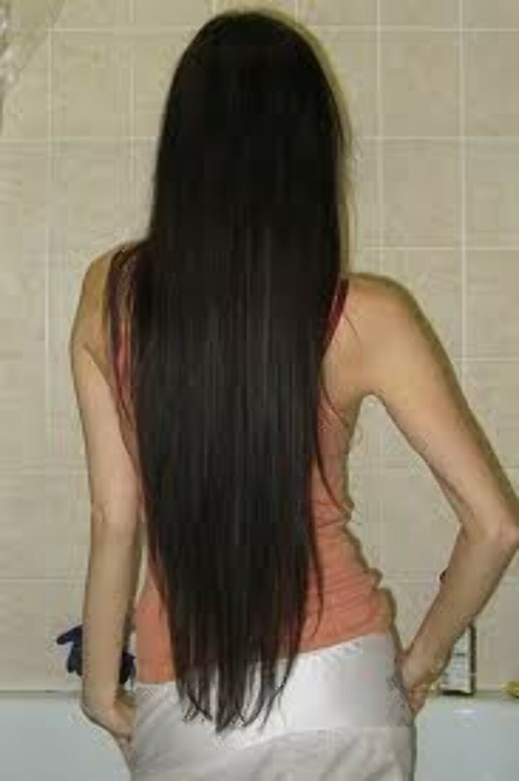 Длинные волосы