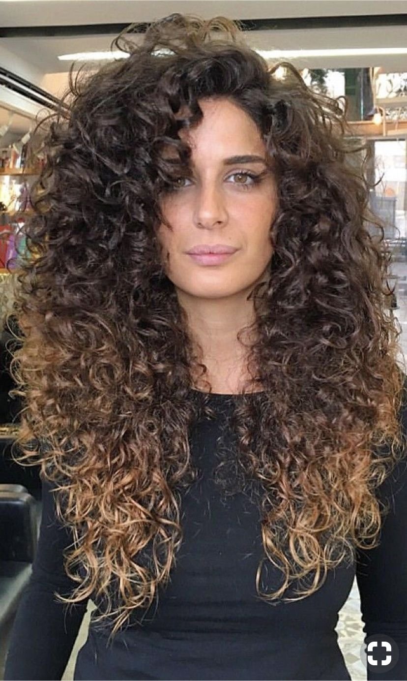 Химическая завивка на длинные волосы