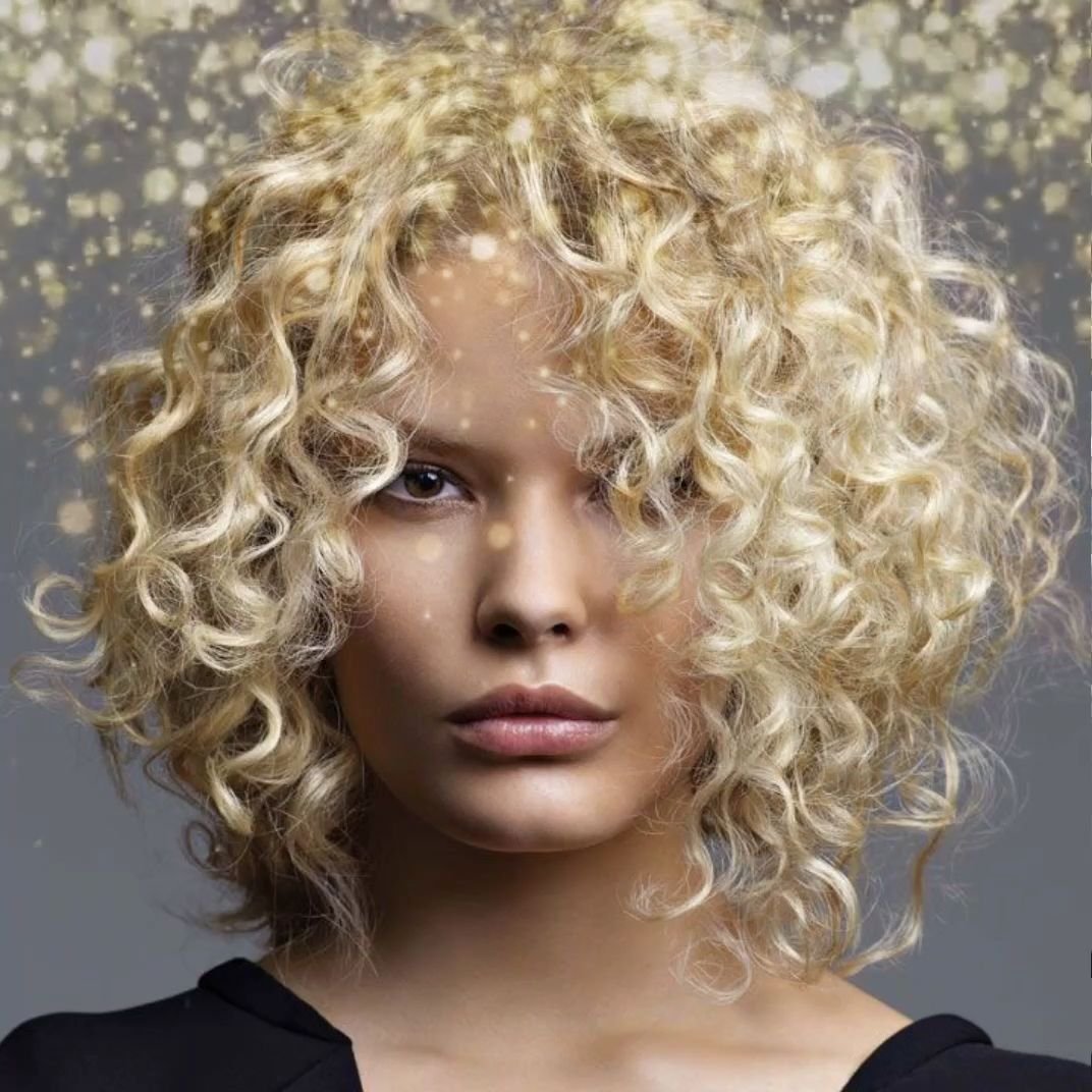 Биозавивка на светлые волосы