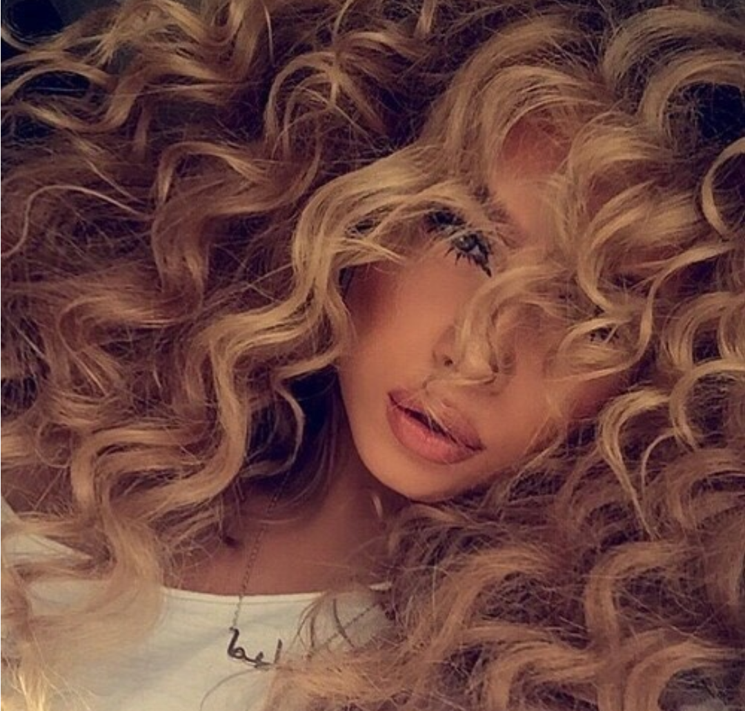 Керли Хеир модель