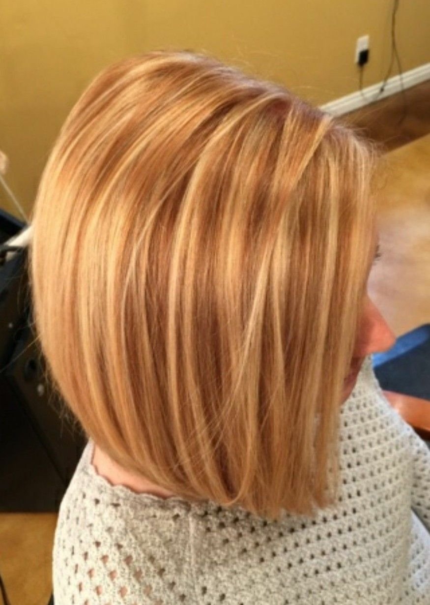 Балаяж на рыжее каре