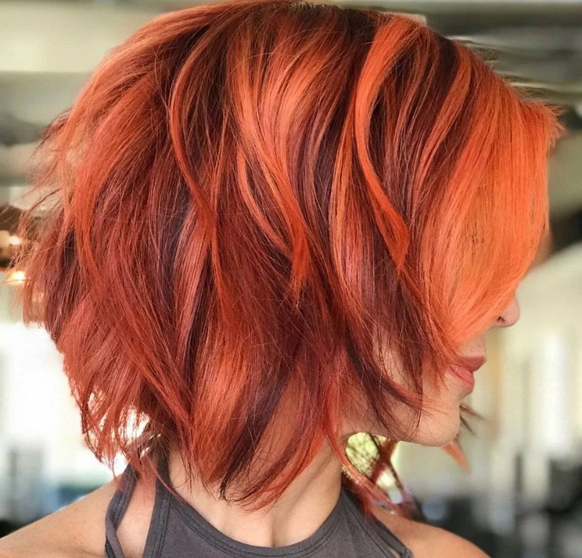 Брондирование рыжий