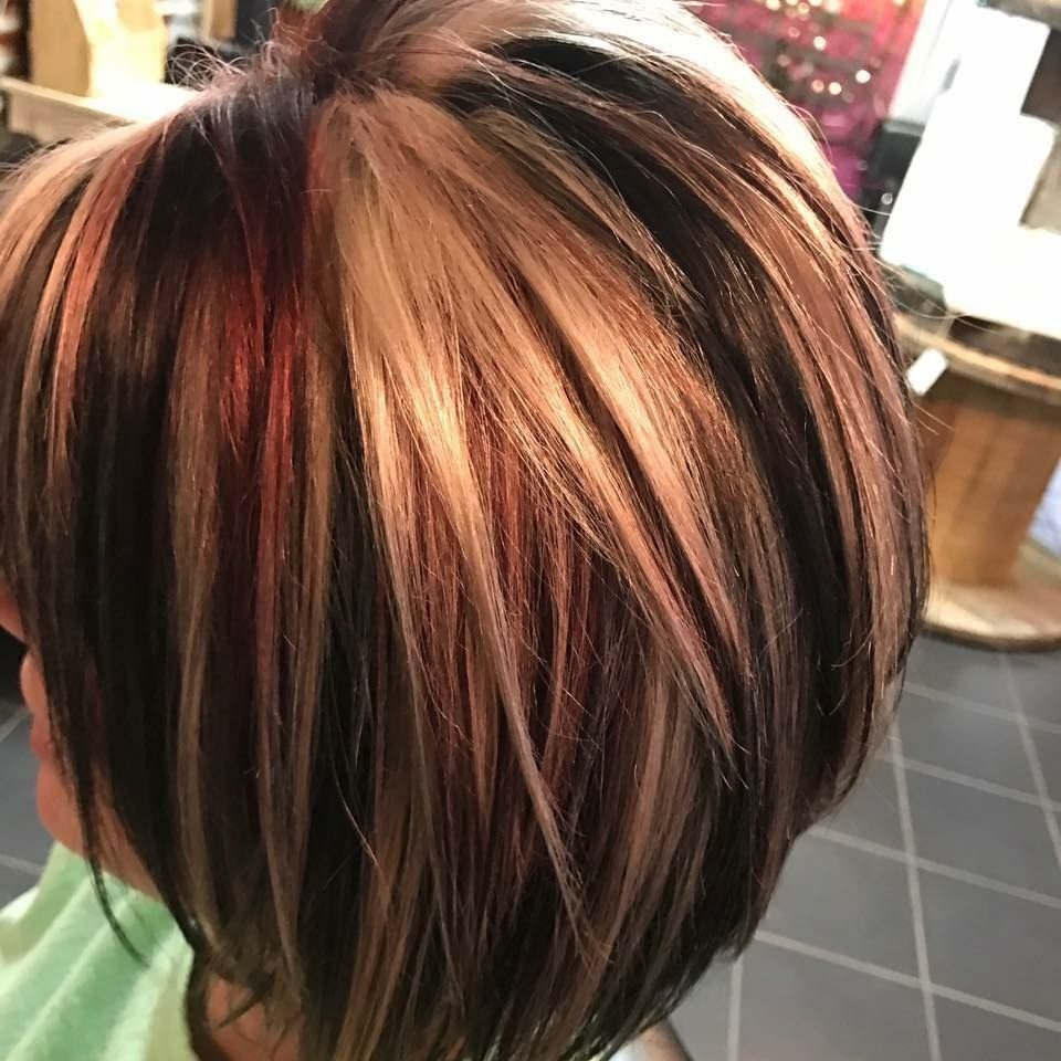 Колорирование на медные волосы