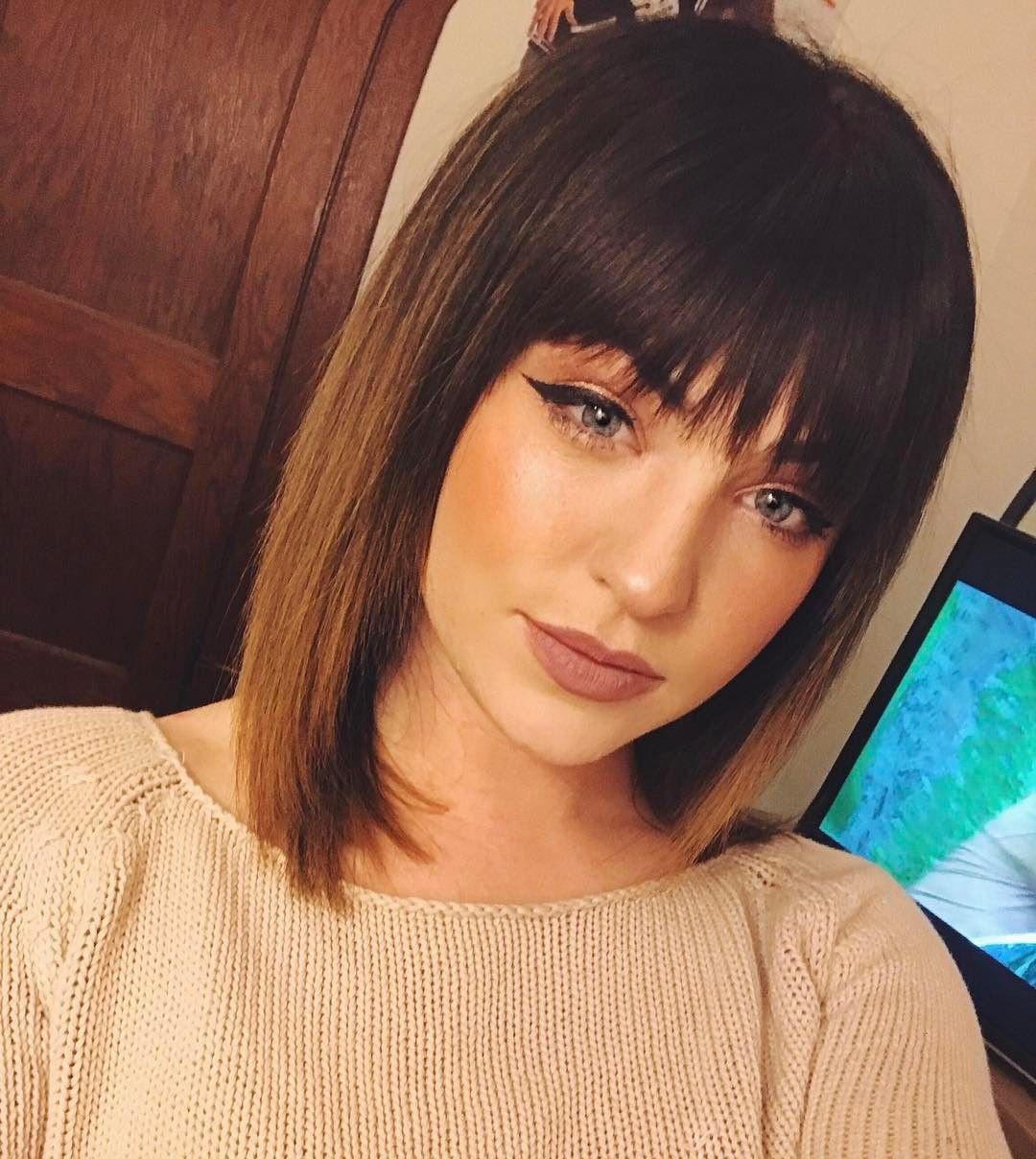 Филированная челка 2020