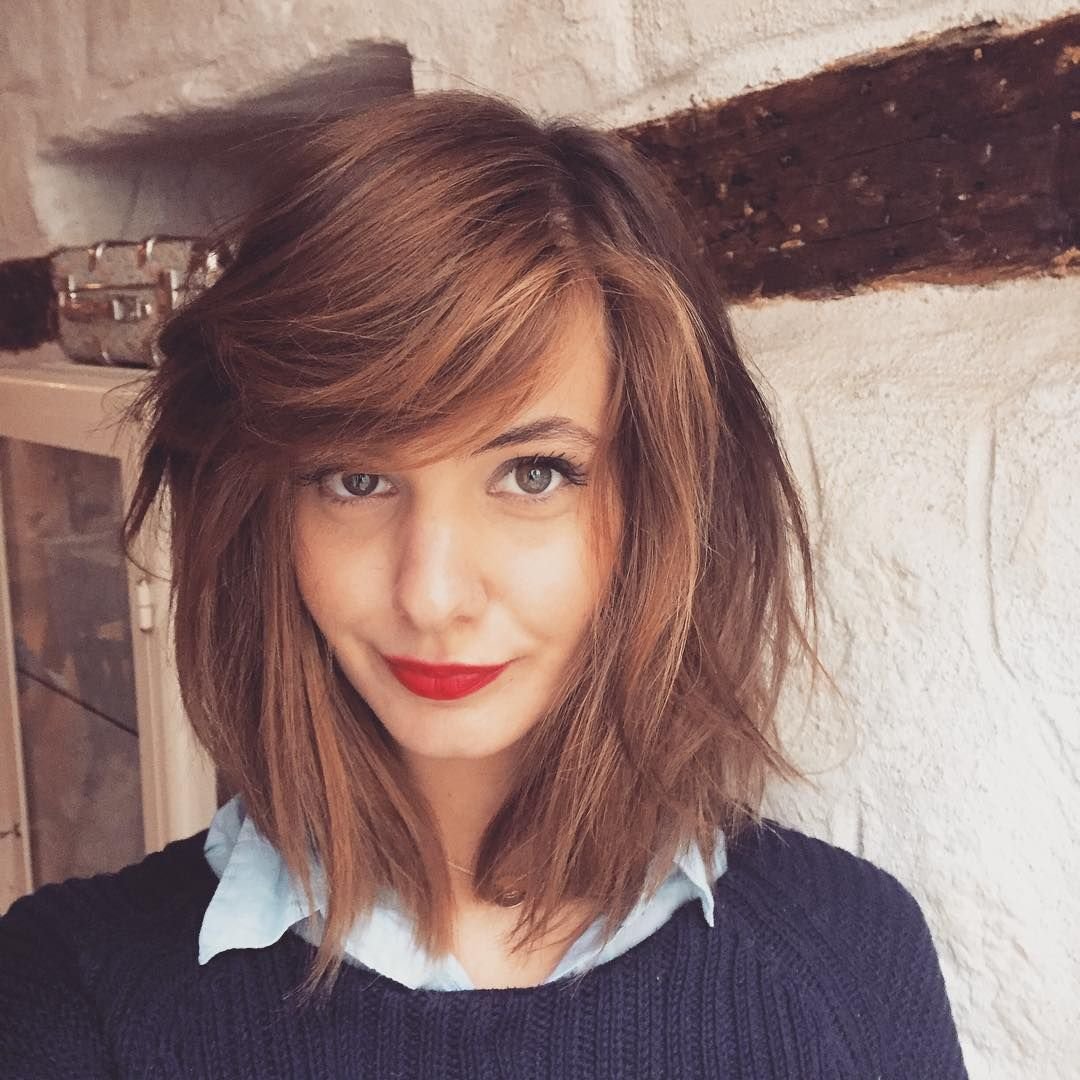 Стрижки на средние волосы для девушек подростков