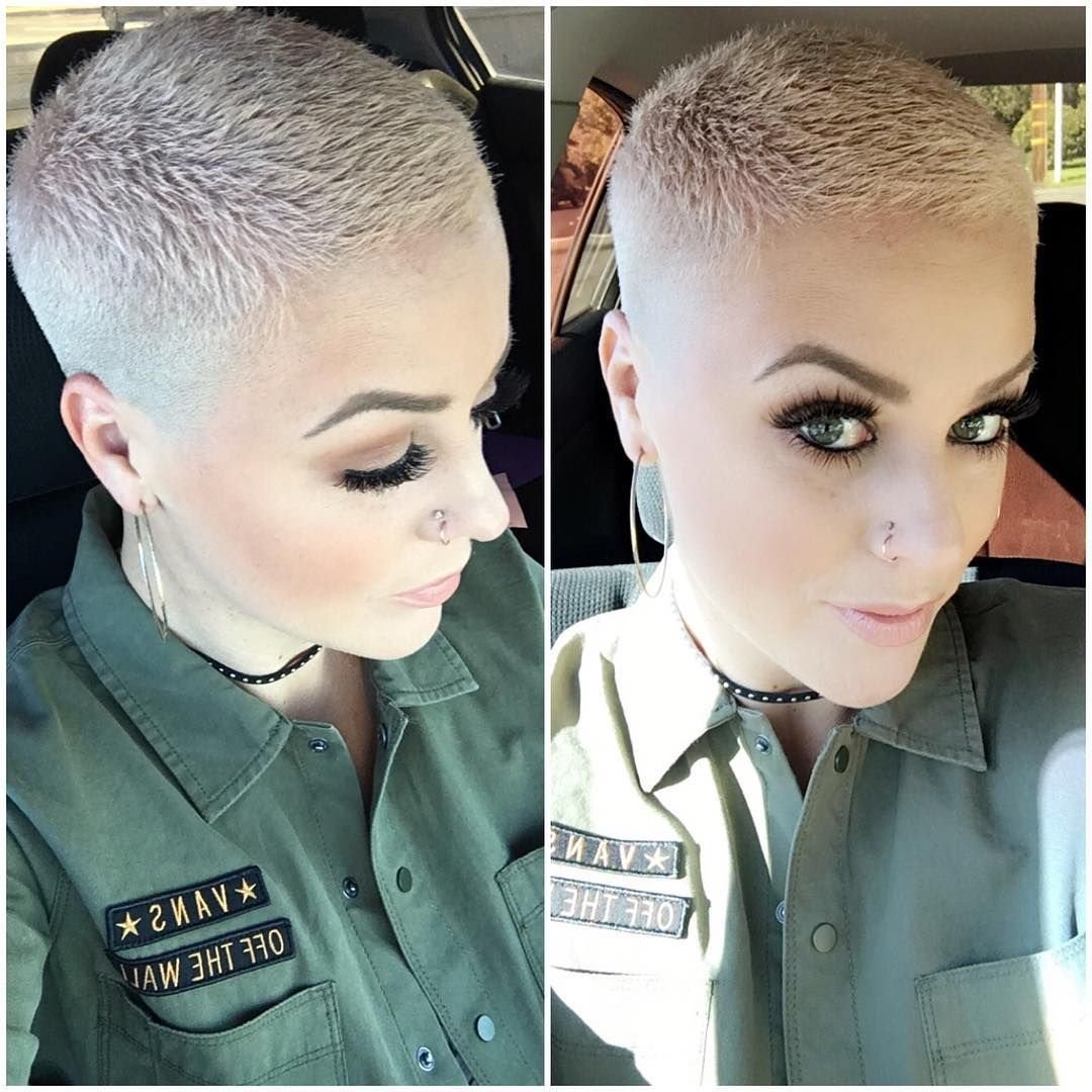 Ультракороткие стрижки на темные волосы