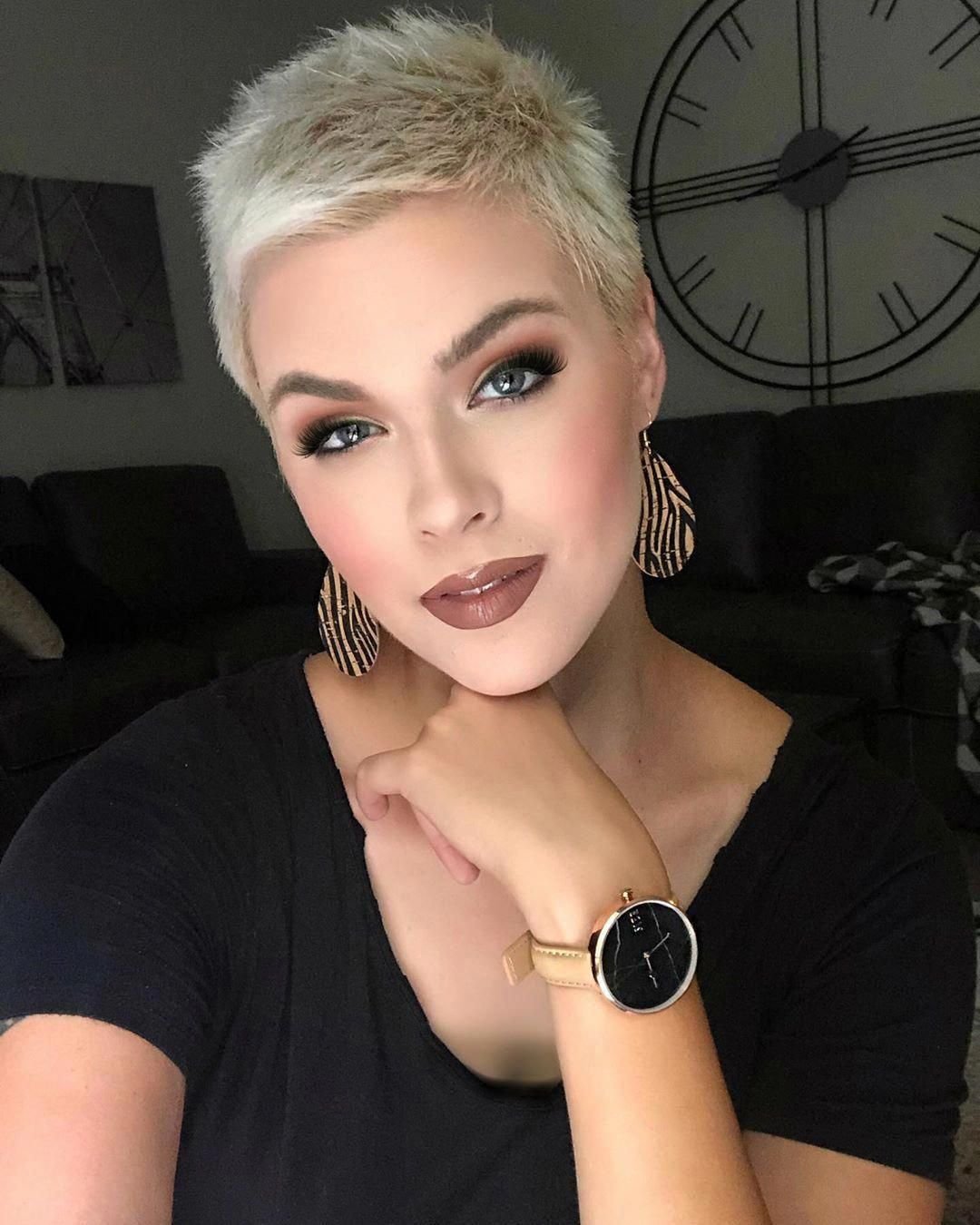 Стрижка Гарсон Пикси андеркат