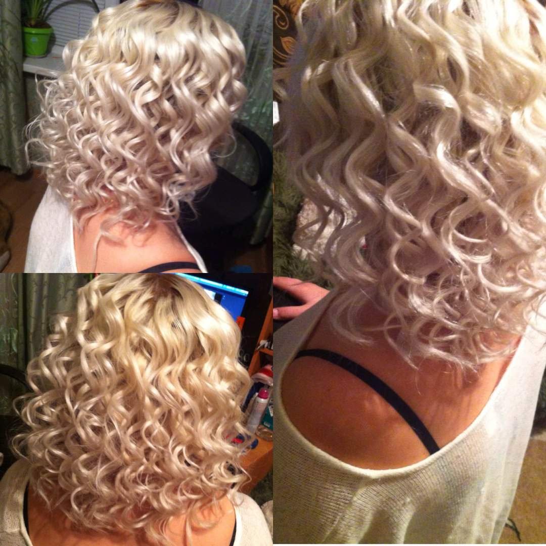 Химия на осветленные волосы