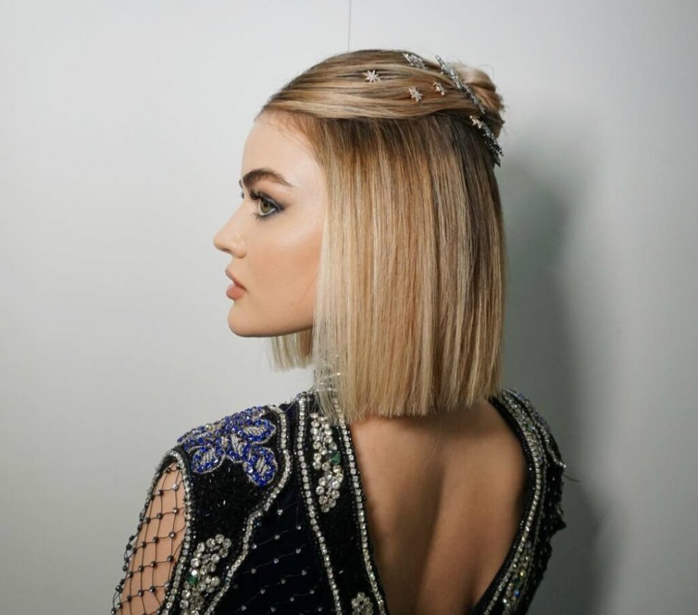 Свадебные прически со шпильками