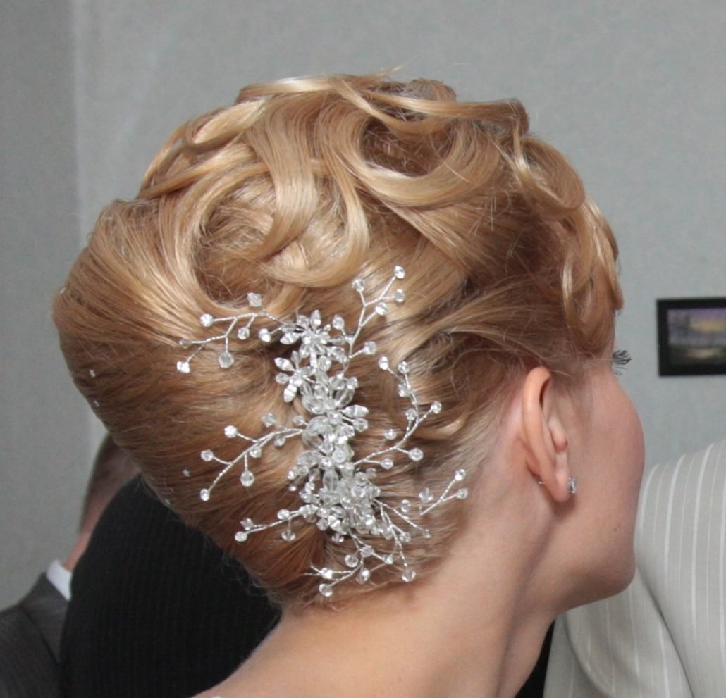 Блестки на проборе