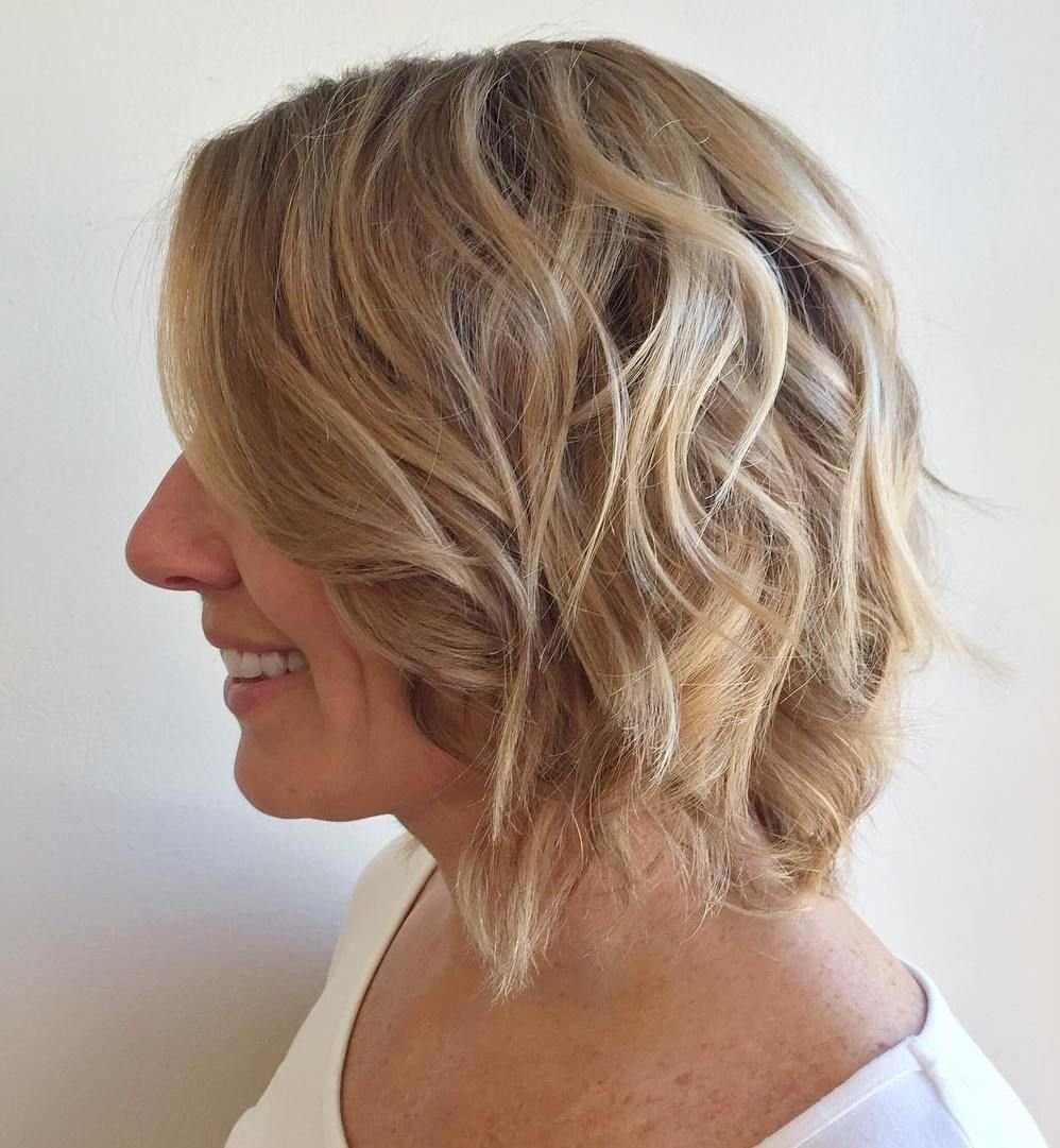 Стрижка шэг на средние волосы