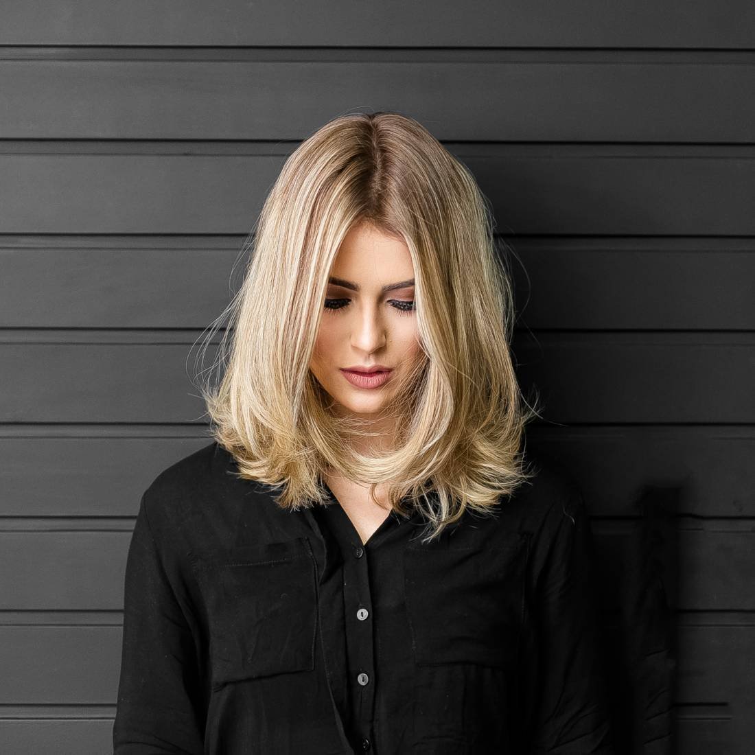 Лонг Боб блонд