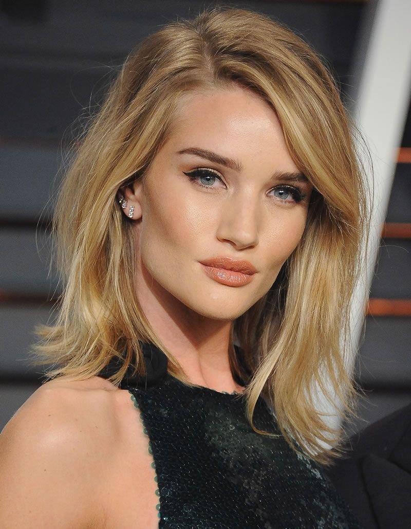 Рози Хантингтон стрижка