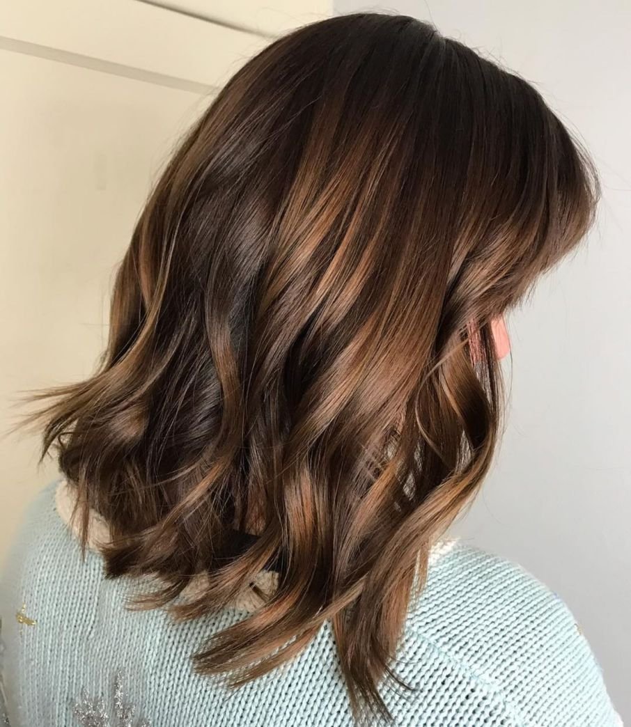 Балаяж светлый шоколад