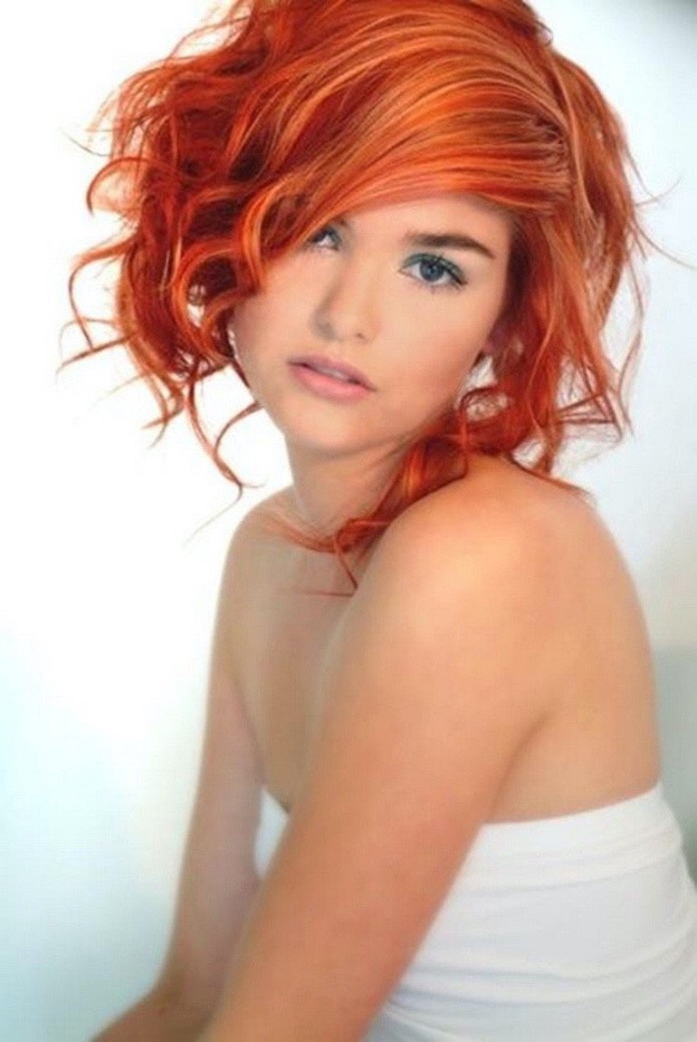 Короткие рыжие Локоны