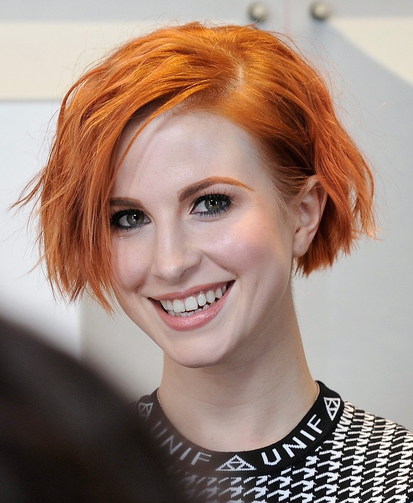 Hayley Williams короткая стрижка